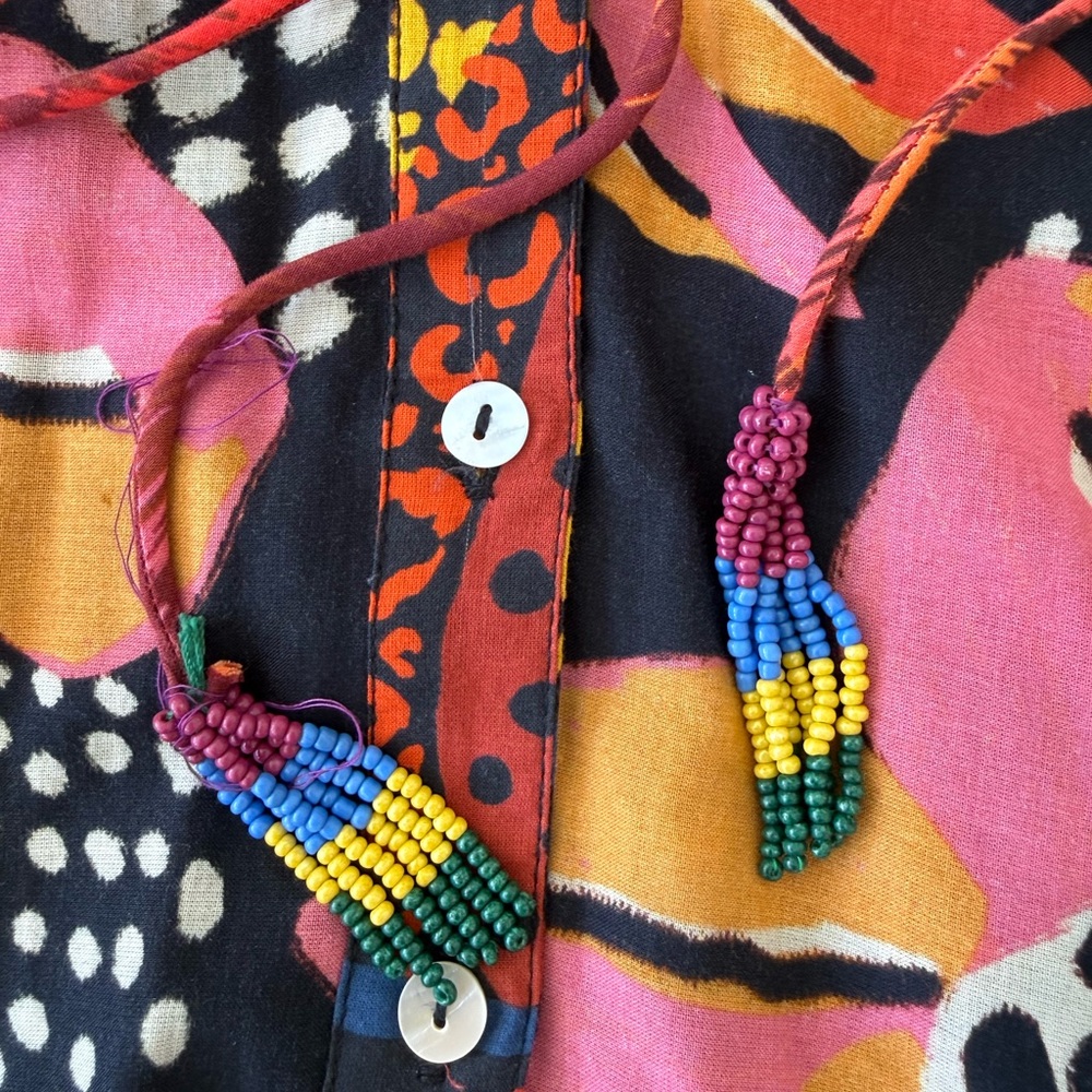 FARM Rio  Button-Front Maxi Dress - Picture 7 of 9
